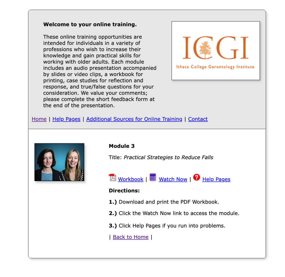 Online Learning Program